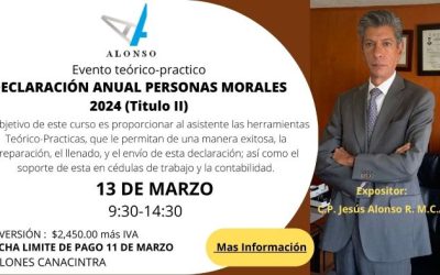 Declaración Anual Personas Morales